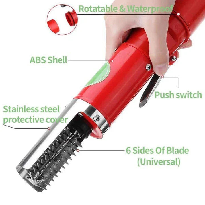 Trendha Electric Fish Scaler - Powerful Cordless Design for Effortless Seafood Prep