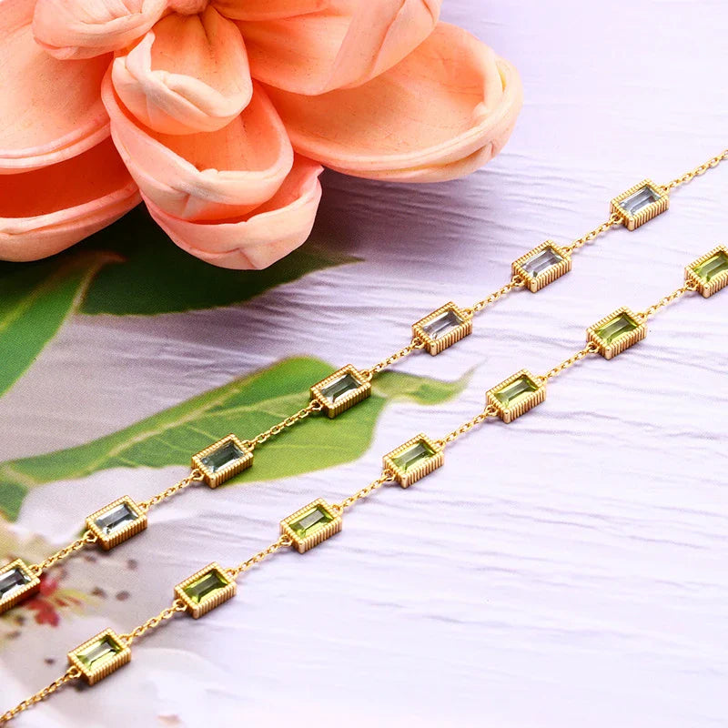 Captivating Dream Come True Faceted Natural Crystal Bracelet in silver-tone metal with mesmerising amethyst crystals