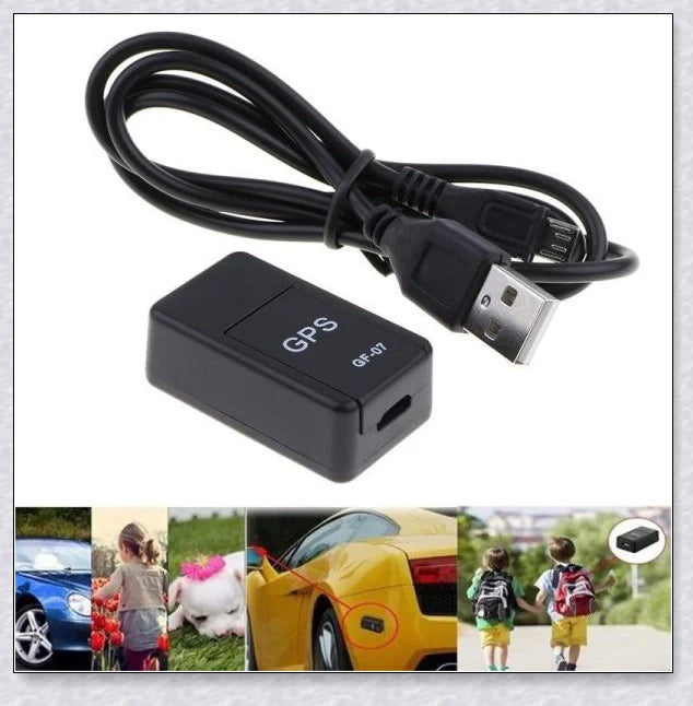 Magnetic Mini GPS Real - Compact GPS Tracker with Real-Time Location Updates and Historical Data