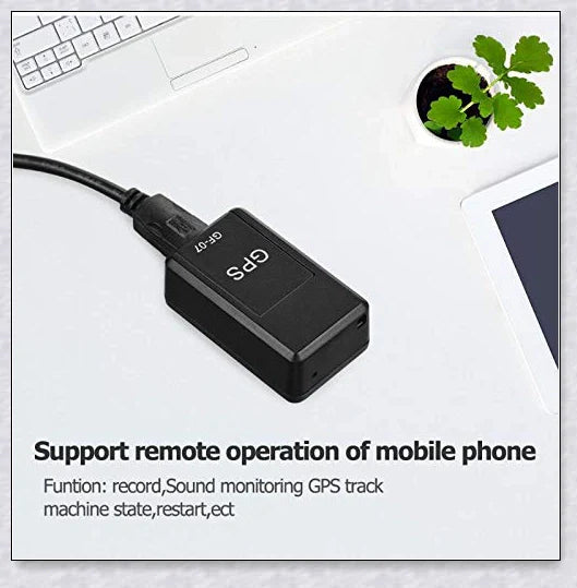 Magnetic Mini GPS Real - Compact GPS Tracker with Real-Time Location Updates and Historical Data