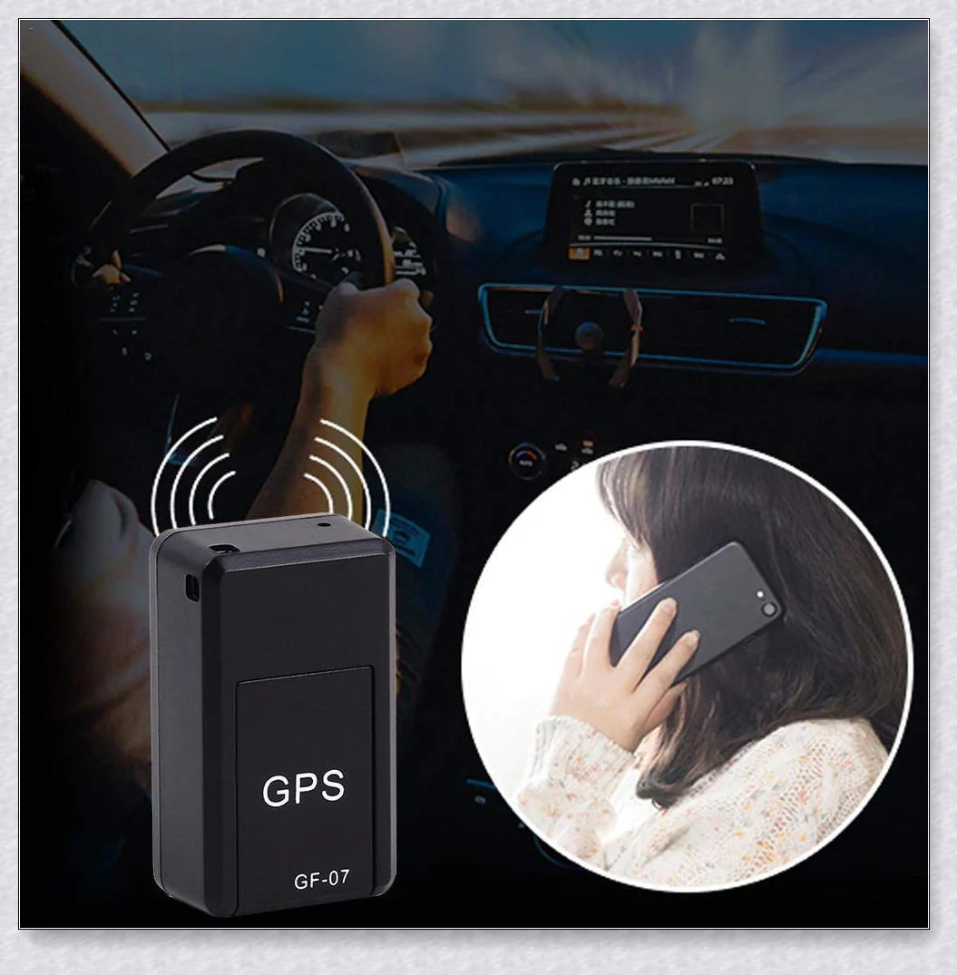 Magnetic Mini GPS Real - Compact GPS Tracker with Real-Time Location Updates and Historical Data