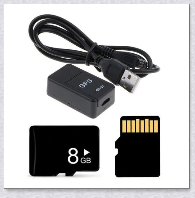 Magnetic Mini GPS Real - Compact GPS Tracker with Real-Time Location Updates and Historical Data