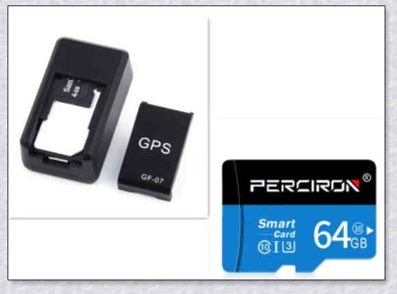 Magnetic Mini GPS Real - Compact GPS Tracker with Real-Time Location Updates and Historical Data