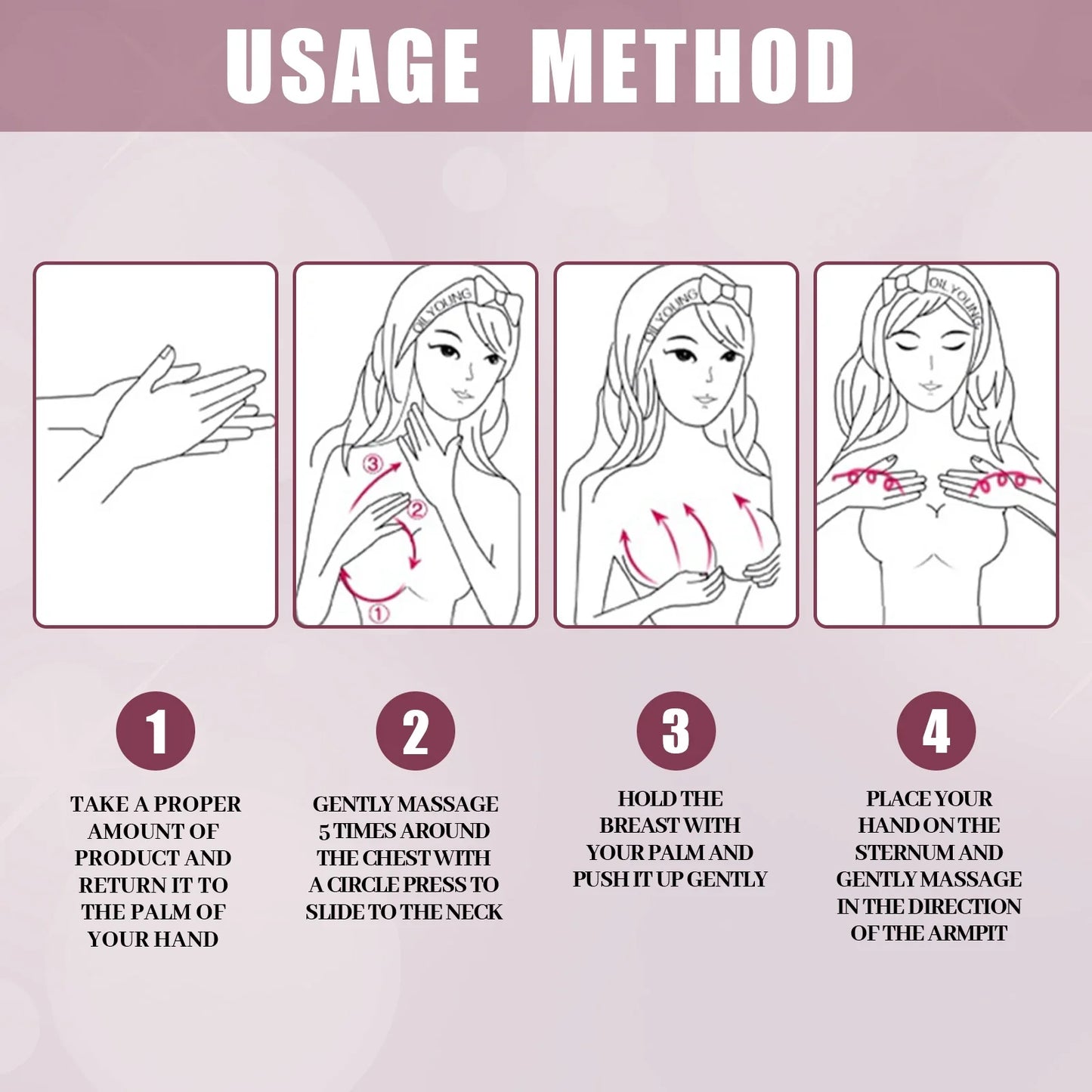 A luxurious breast beauty cream that lifts, tightens, and plumps the bust, formulated with premium natural ingredients.