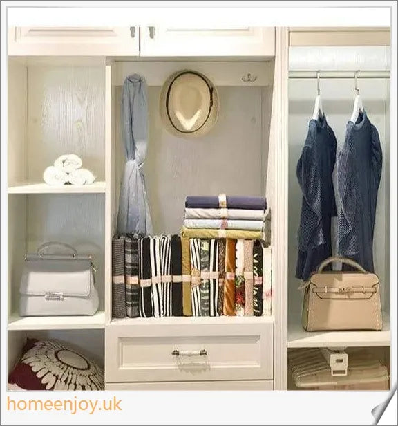 Dress Book - a space-saving clothes folder organizer that helps tidy up your wardrobe and prevent wrinkles in your luggage