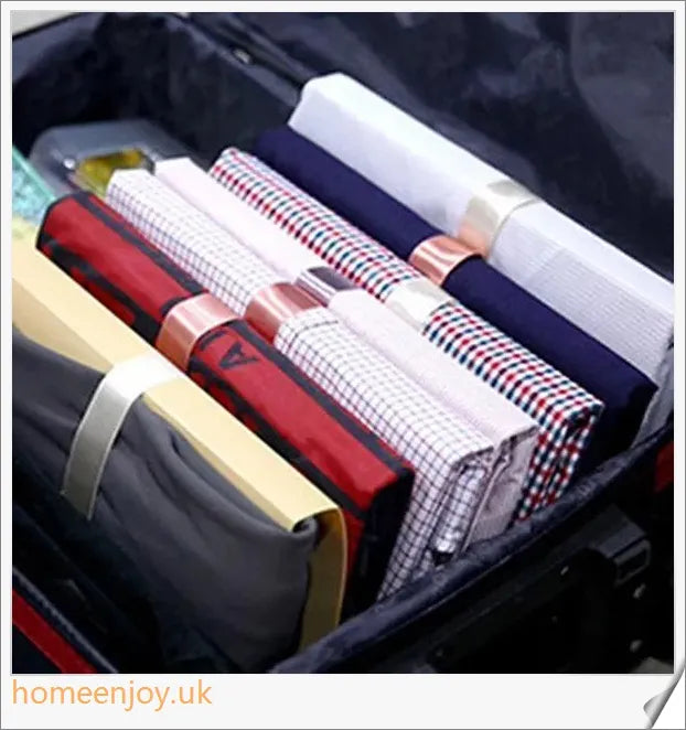 Dress Book - a space-saving clothes folder organizer that helps tidy up your wardrobe and prevent wrinkles in your luggage