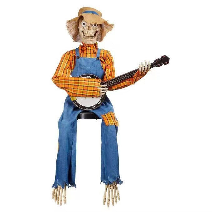 Homeenjoy UK Funny Animated Dueling Banjo Skeletons