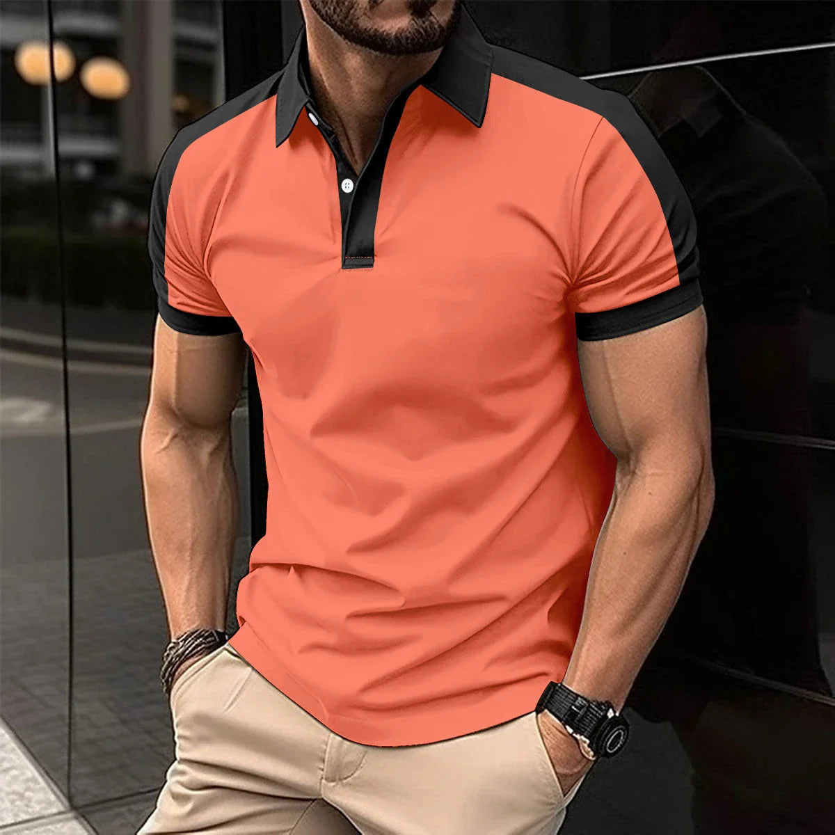 Premium Men's Casual Polo Shirts in Versatile Styles - Soft, breathable fabrics, stylish designs, and a range of vibrant colors