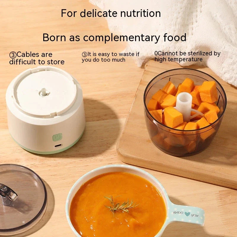 Versatile Electric Mini Food Chopper for Quick Meal Prep