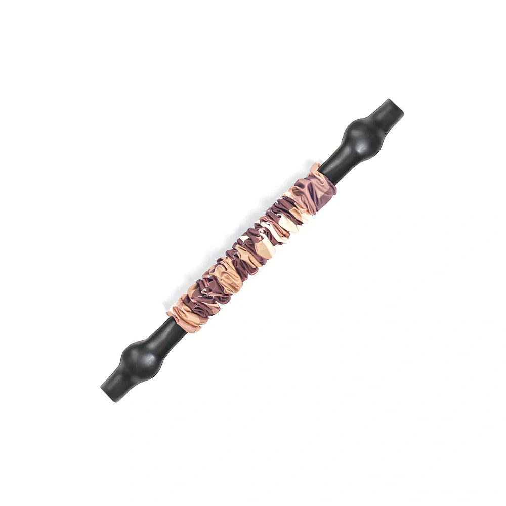 Elastic pull rope in flame camouflage, 26cm length with 6KG resistance for men's fitness training