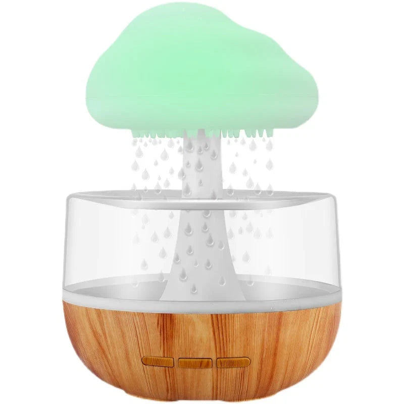 Soothing Cloud Humidifier with Relaxing Mood Lighting, Compact and Portable Design for Home or Office Use