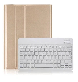 10.2 inch iPad smart case with removable Bluetooth keyboard in various colours