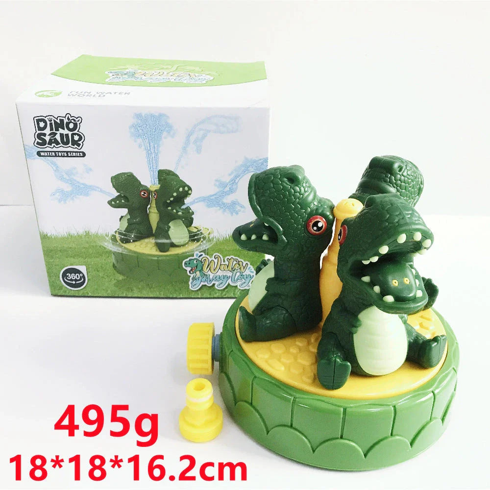 Playful backyard water sprinkler with adorable cactus design, perfect for summer fun and outdoor entertainment