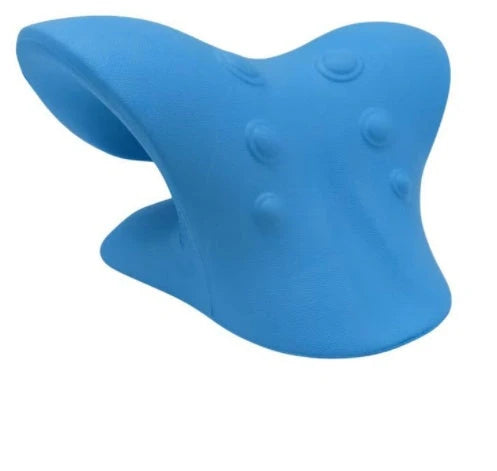 Ergonomic neck massager with smooth-rolling balls for relieving muscle tension and promoting relaxation