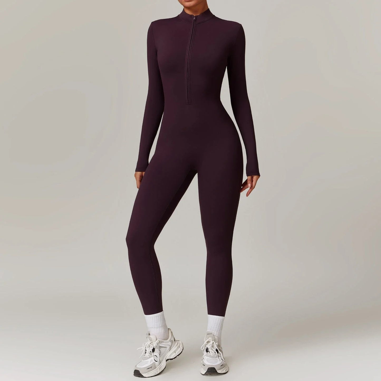 Versatile moisture-wicking jumpsuit in a variety of vibrant colors, designed for active lifestyles