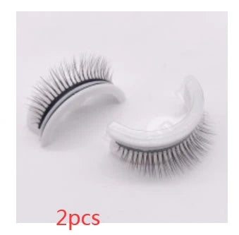 Glamorous 3D mink-inspired false eyelashes in various styles and packaging