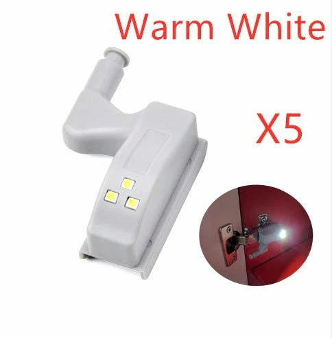 Clever Cabinet Lights with Auto-Sensor - Seamless Illumination for Cabinets, Wardrobes, and Storage Spaces