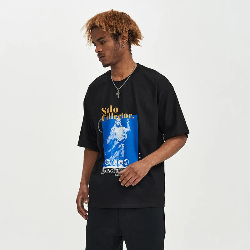 Homeenjoy_UK Fashion Summer New Short-sleeved T-shirt for Men