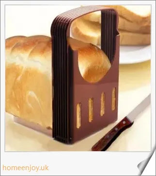 Adjustable Bread Slicer Machine for Homemade, Artisanal, and French Bread Cutting