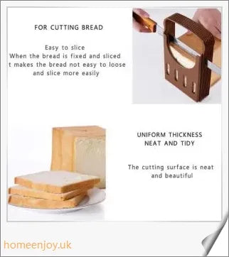 Adjustable Bread Slicer Machine for Homemade, Artisanal, and French Bread Cutting