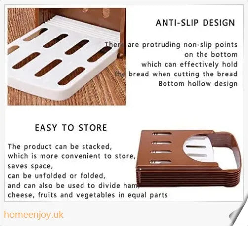 Adjustable Bread Slicer Machine for Homemade, Artisanal, and French Bread Cutting