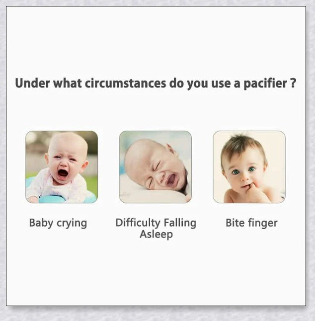 Adorable mustache-themed pacifier for newborns, designed with premium materials for safety and comfort
