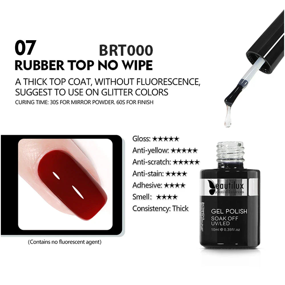 Multifunctional Gel Nail Polish - A versatile, high-quality nail polish that can be used as a primer, base, top coat, and more.