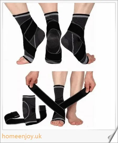 Achilles Tendon Brace for Sprained Ankle, Stabilizing Heel Spur, Arch Support, and Swelling Reduction