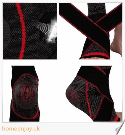 Achilles Tendon Brace for Sprained Ankle, Stabilizing Heel Spur, Arch Support, and Swelling Reduction