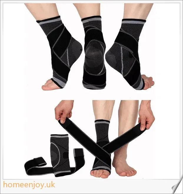 Achilles Tendon Brace for Sprained Ankle, Stabilizing Heel Spur, Arch Support, and Swelling Reduction