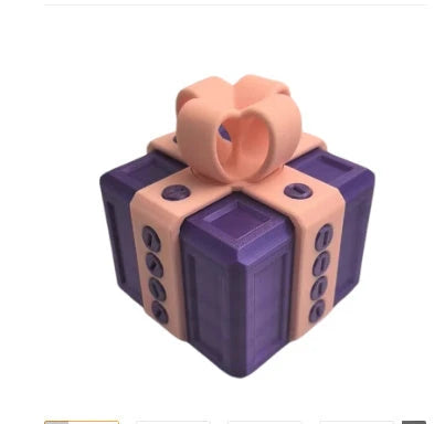 A unique 3D gift box with intricate details and a playful design, perfect for adding a touch of humor and personality to your gift-giving.