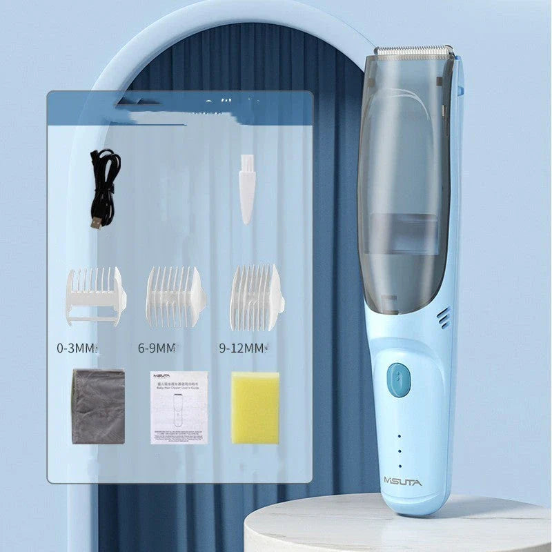 Premium Ceramic Baby Hair Clipper with Rechargeable and Waterproof Design