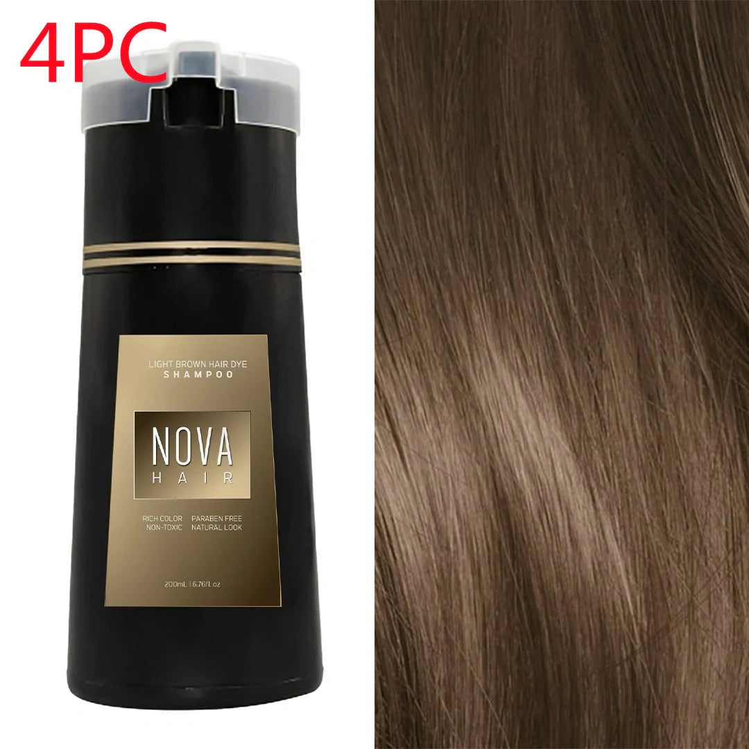 A versatile hair colouring shampoo that covers grey hair and provides long-lasting, vibrant colour in a range of natural-looking shades.
