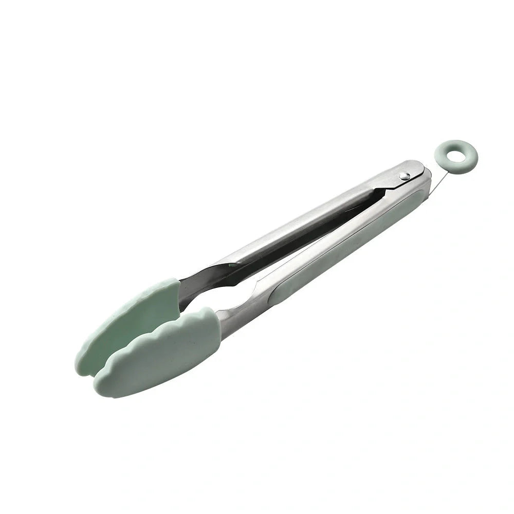 Premium silicone kitchenware set with wooden handle, ideal for cooking and baking