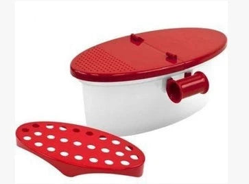 Microwave Pasta Cooker - Boil, Strain, and Enjoy Delicious Pasta with Ease