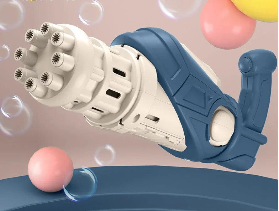 Premium Bubble Blaster Machine with innovative 8-hole design, perfect for outdoor fun and refreshing breeze