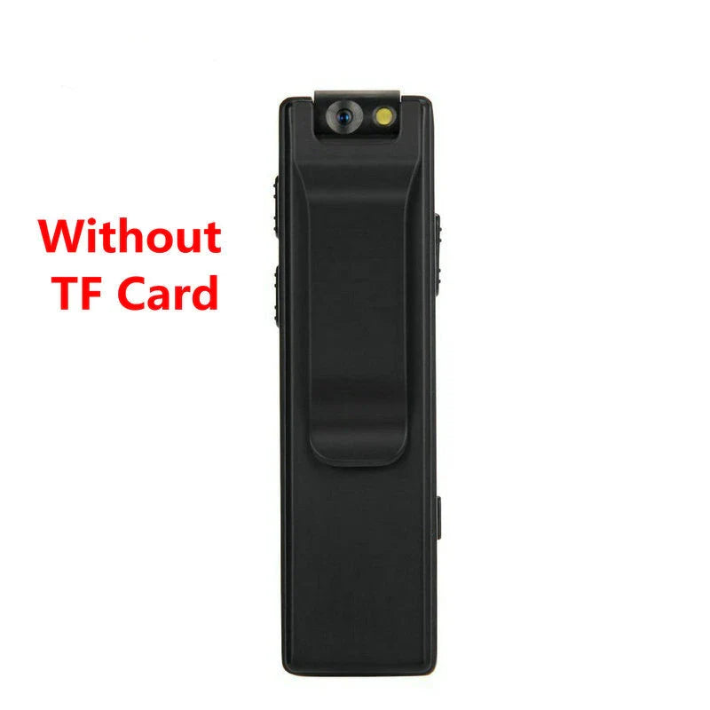 Durable magnetic digital recorder with 1080P HD video, rotating lens, and motion detection features