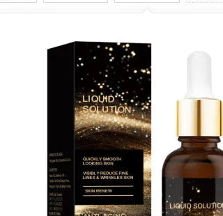 30ml facial moisturising solution bottle with hyaluronic acid formulation