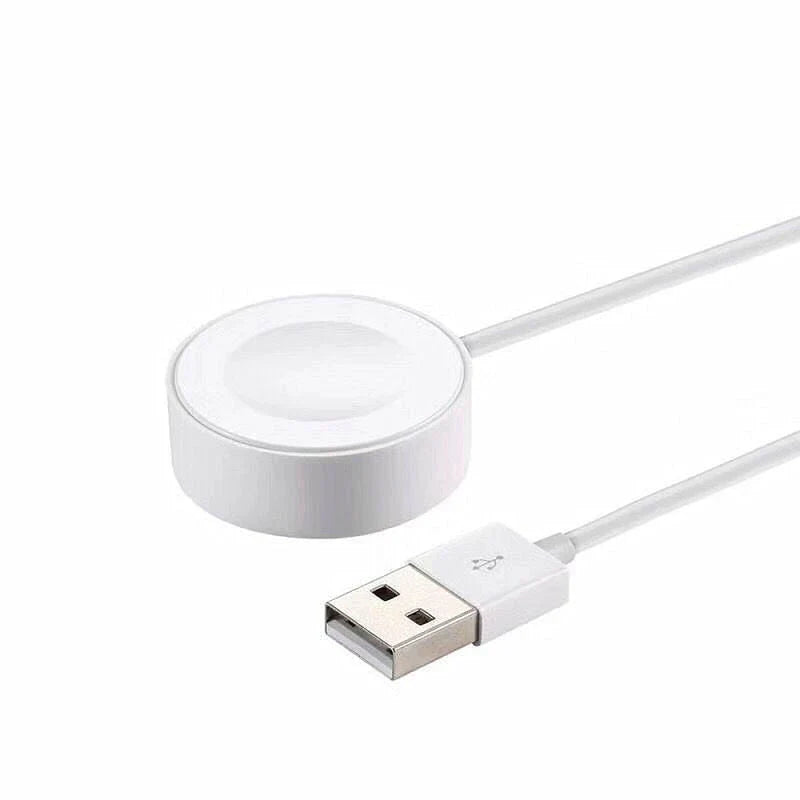 Premium wireless charging dock for Apple Watch, featuring compact design, durable materials, and intelligent charging protection