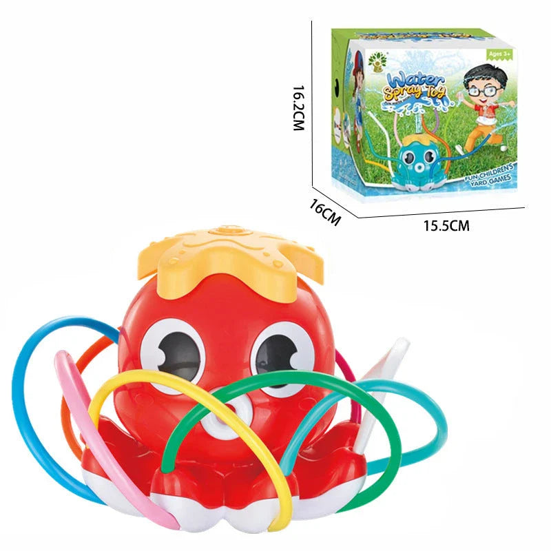 Playful backyard water sprinkler with adorable cactus design, perfect for summer fun and outdoor entertainment