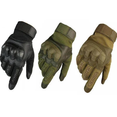 Rugged Tactical Gloves with Touch Screen Capability