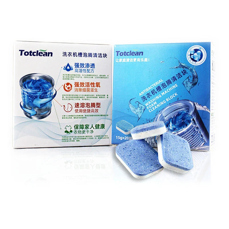 Active Oxygen Washing Machine Cleaner Tablets for a deep and hygienic clean