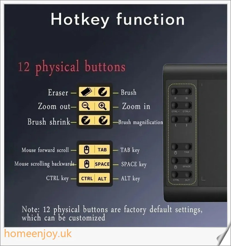 Homeenjoy_UK Professional Artist Digital Drawing Sketch Pad