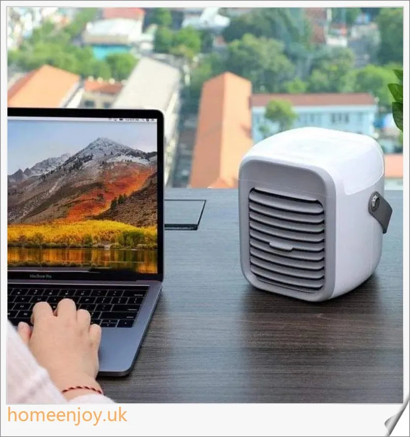 Blaux Portable AC - Compact, Cordless Air Conditioner with Evaporative Cooling and Air Purification Capabilities