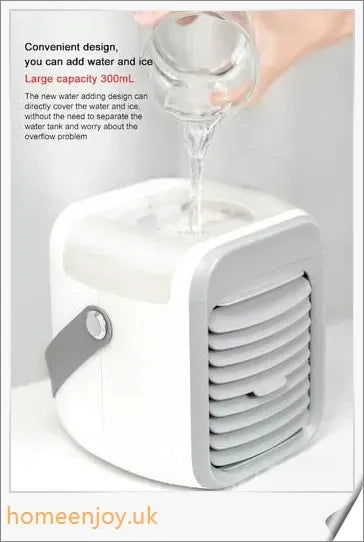 Blaux Portable AC - Compact, Cordless Air Conditioner with Evaporative Cooling and Air Purification Capabilities