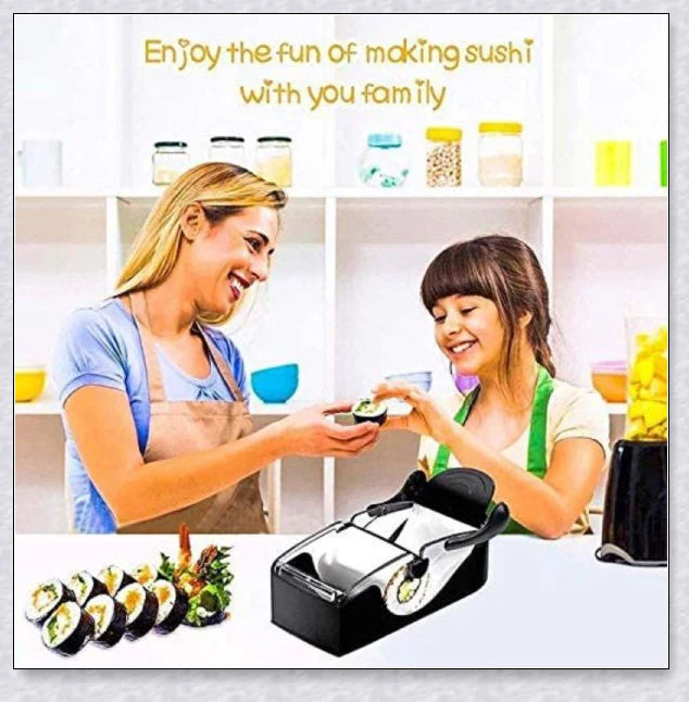 Portable DIY Kitchen Sushi Roll Maker - Compact, Easy-to-Use Sushi Rolling Tool for Homemade Sushi