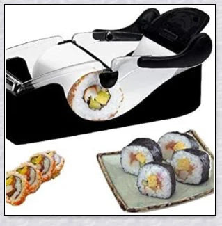 Portable DIY Kitchen Sushi Roll Maker - Compact, Easy-to-Use Sushi Rolling Tool for Homemade Sushi