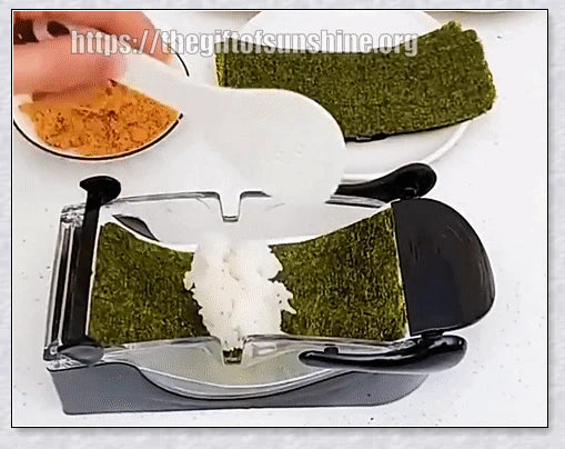 Portable DIY Kitchen Sushi Roll Maker - Compact, Easy-to-Use Sushi Rolling Tool for Homemade Sushi