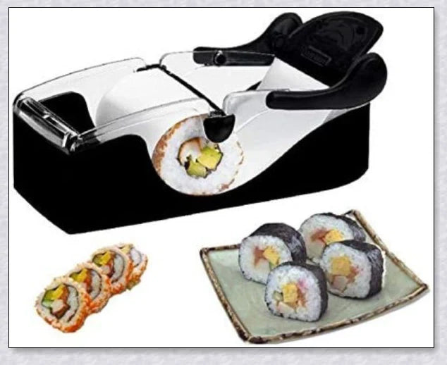 Portable DIY Kitchen Sushi Roll Maker - Compact, Easy-to-Use Sushi Rolling Tool for Homemade Sushi