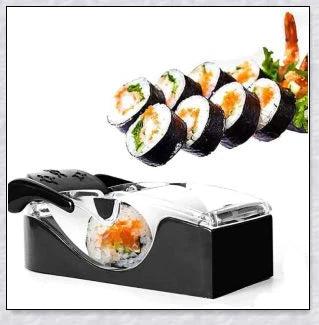 Portable DIY Kitchen Sushi Roll Maker - Compact, Easy-to-Use Sushi Rolling Tool for Homemade Sushi